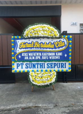 Papan Bunga Duka di Aweida